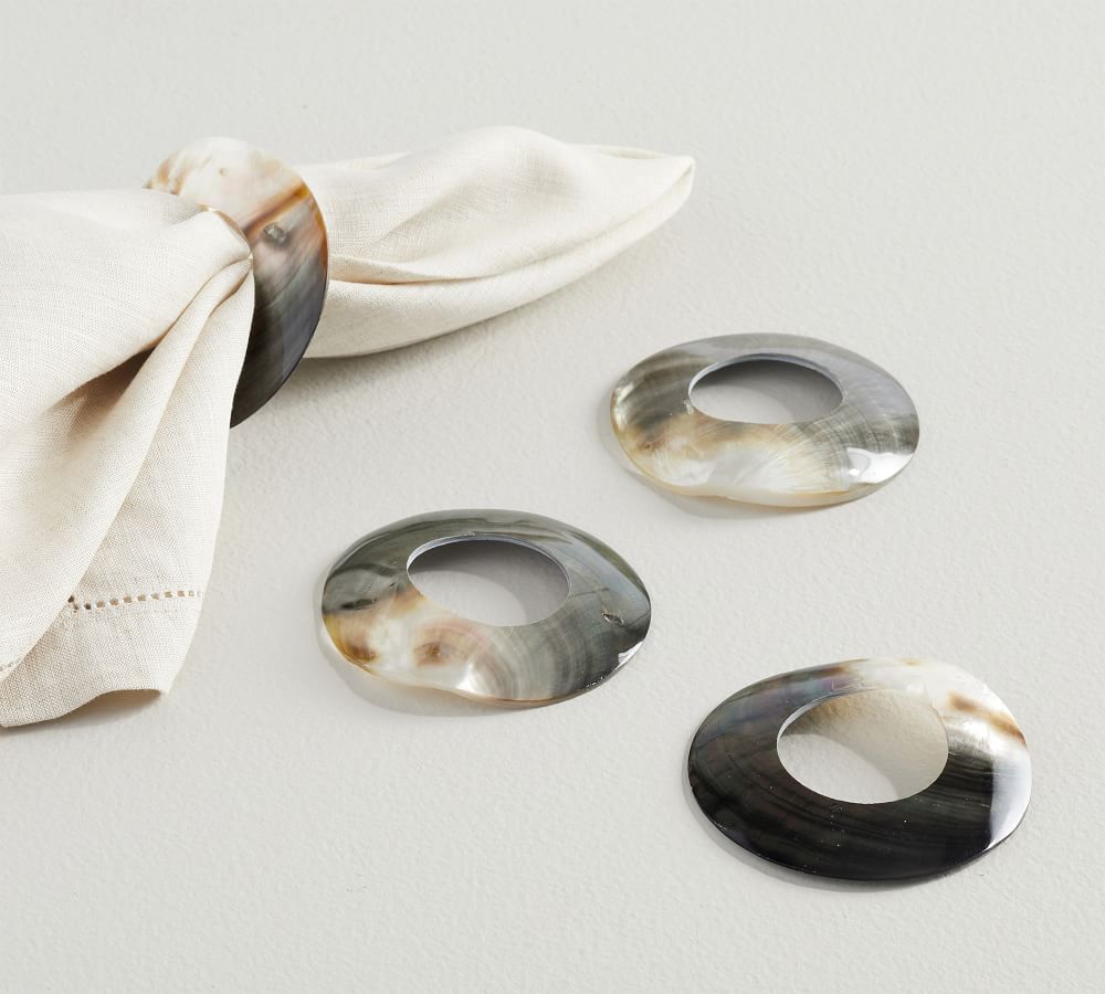Pottery barn napkin rings on sale